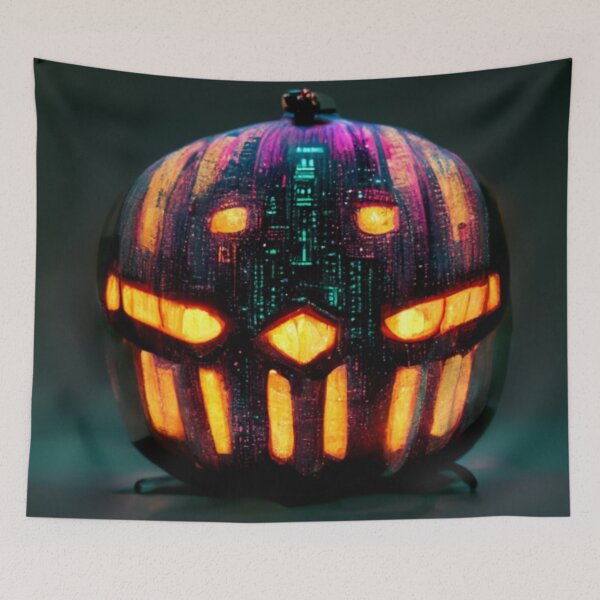 Item preview, Scary carved pumpkins designed and sold by Mirochan80.