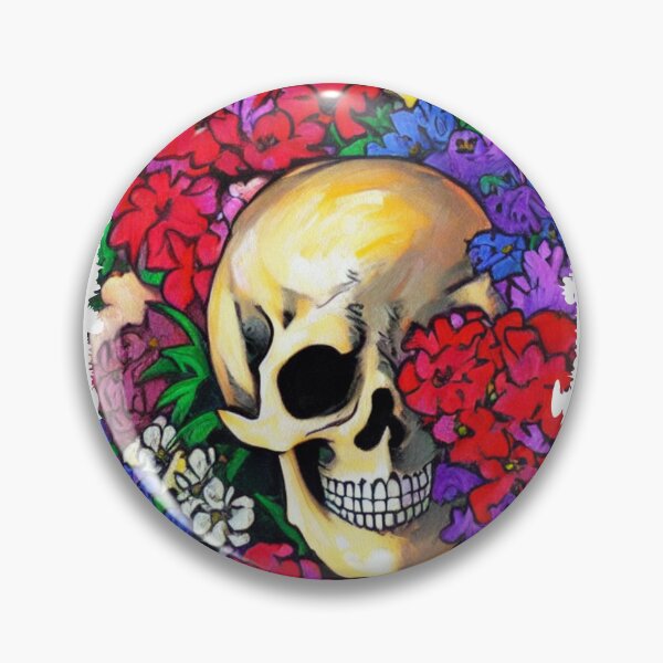 Item preview, Skull and Botany - Shy Smile! designed and sold by freshWaterCo.