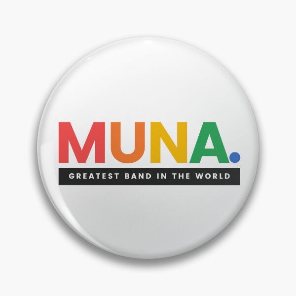 Item preview, MUNA Greatest Band In The World designed and sold by Rainbowroma.