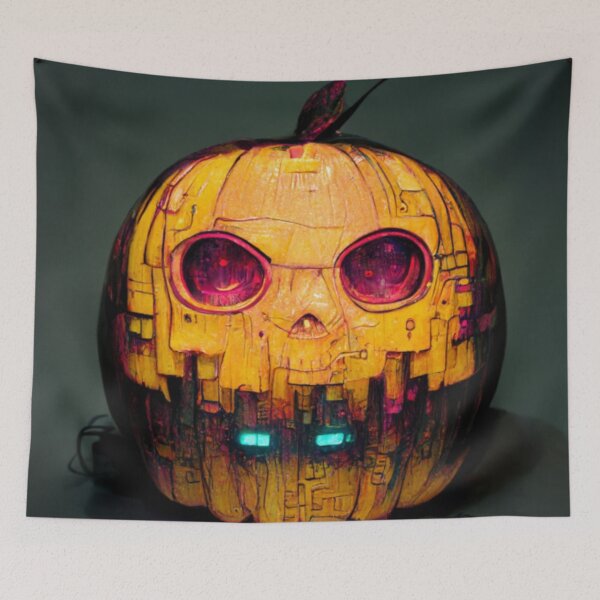 Item preview, Scary carved pumpkins designed and sold by Mirochan80.