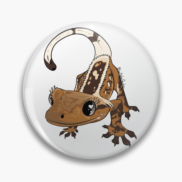 Item preview, Yellow Pinstripe Crested Gecko designed and sold by BlueRidgeGeckos.