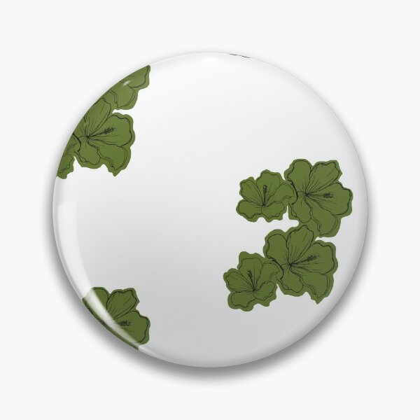 Item preview, Tiny green hibiscus designed and sold by CPAdesigns.