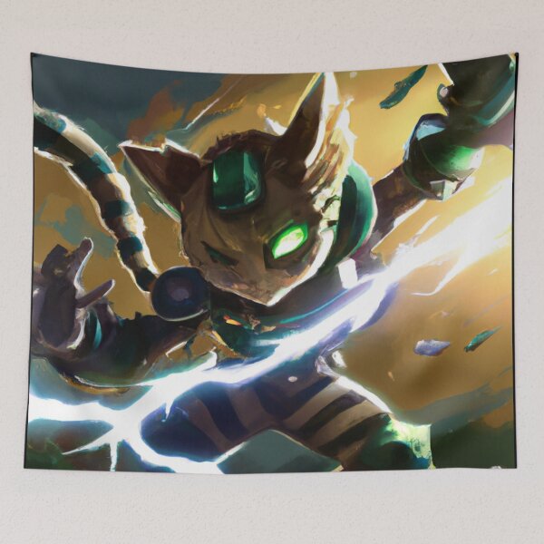 Item preview, Juice the Cat, powering up (Fantasy) designed and sold by thecatandkettle.