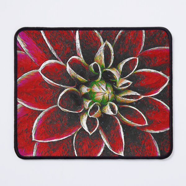 Aperçu de l'œuvre Dahlia rouge créée et vendue par werdantem.