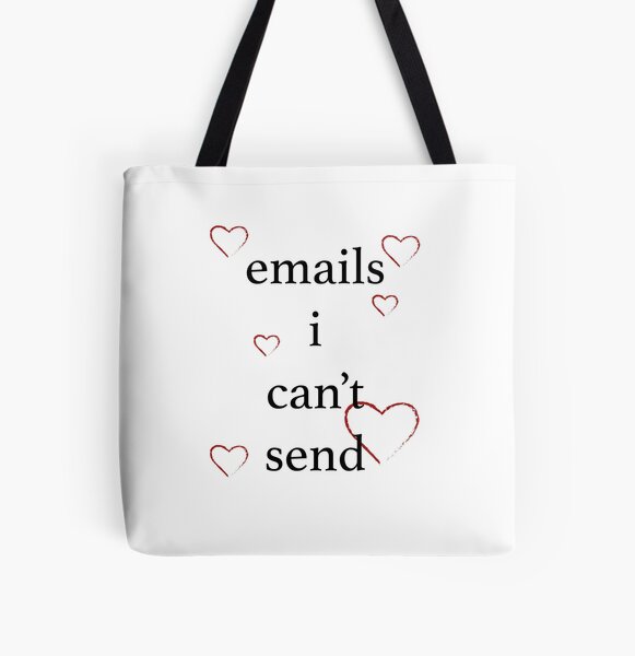 Emails I can't send by Sabrina carpenter All Over Print Tote Bag