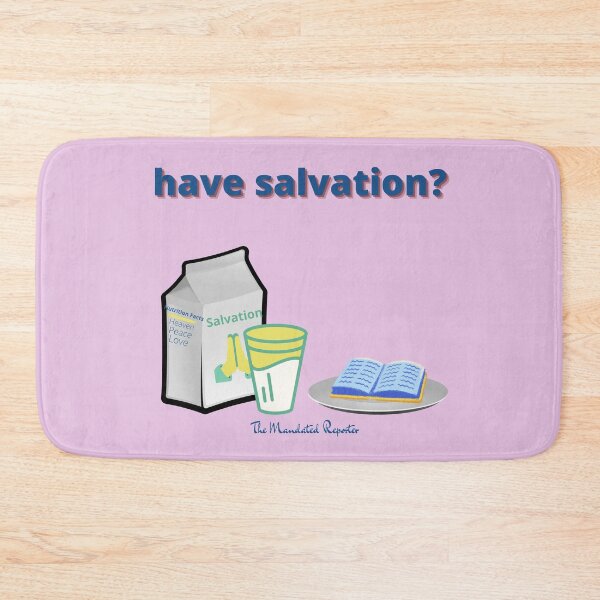 Item preview, Have Salvation? - Powder Pink designed and sold by TheReporter1.