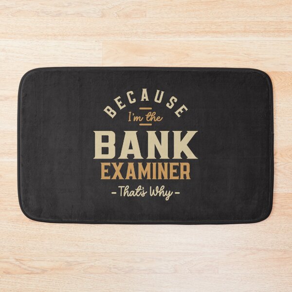 Item preview, Bank Examiner Job Occupation Birthday Worker designed and sold by cidolopez.