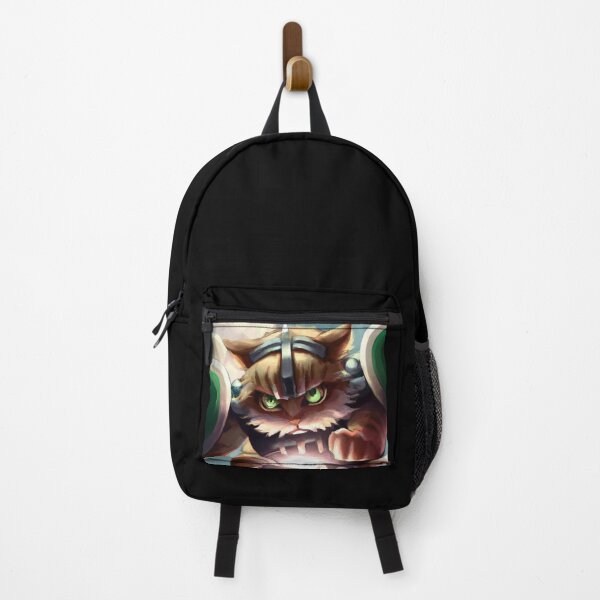 Item preview, Grunt the Cat, prepared for battle (Fantasy) designed and sold by thecatandkettle.