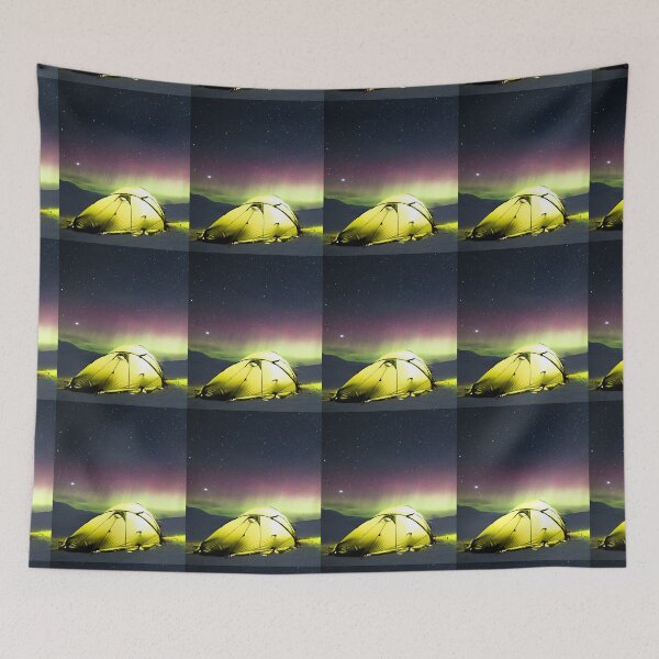 Item preview, CAMPING UNDER THE NORTHERN LIGHTS designed and sold by MJ96-PRO.