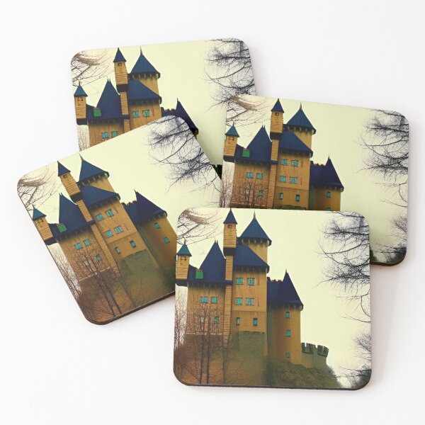Item preview, Castle on a Cliff | Castle Art | Medieval Castle | Designs by derickquince  designed and sold by DerickQuince.
