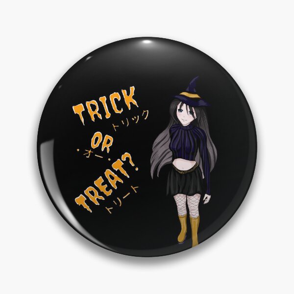 Item preview, Trick or Treat Anime Girl designed and sold by Vedeme.