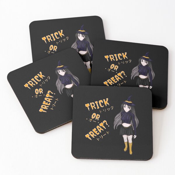 Item preview, Trick or Treat Anime Girl designed and sold by Vedeme.