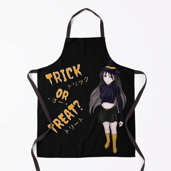 Item preview, Trick or Treat Anime Girl designed and sold by Vedeme.