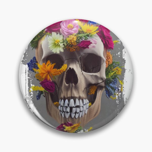 Item preview, Skull and Botany - Smile with Edge! designed and sold by freshWaterCo.