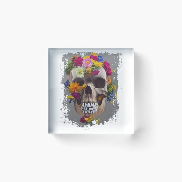 Item preview, Skull and Botany - Smile with Edge! designed and sold by freshWaterCo.