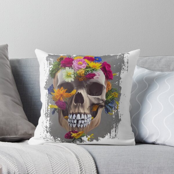 Item preview, Skull and Botany - Smile with Edge! designed and sold by freshWaterCo.