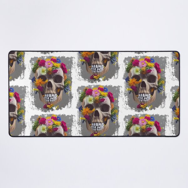 Item preview, Skull and Botany - Smile with Edge! designed and sold by freshWaterCo.