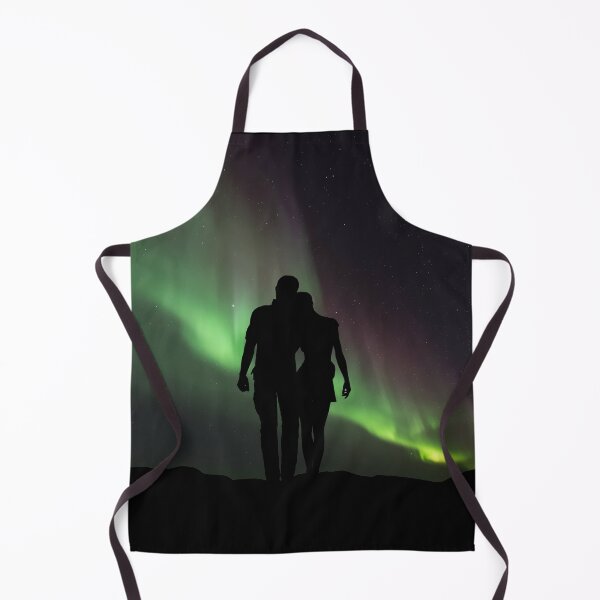 Item preview, BEAUTIFUL COUPLE UNDER THE NORTHERN LIGHTS designed and sold by MJ96-PRO.