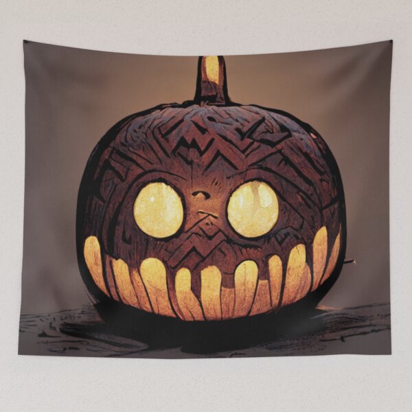 Item preview, Scary carved pumpkins designed and sold by Mirochan80.