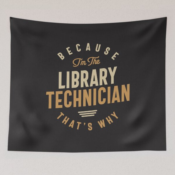 Item preview, Library Technician Job Occupation Birthday Worker designed and sold by cidolopez.