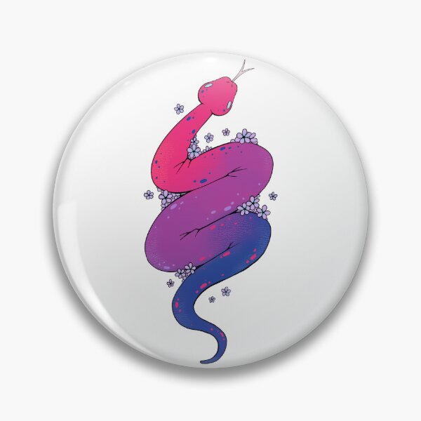 Item preview, Bisexual Pride Snake designed and sold by -Katlotl-.