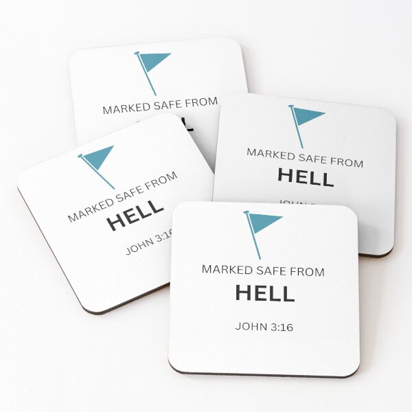 Item preview, Marked safe from hell designed and sold by Christ-1st.