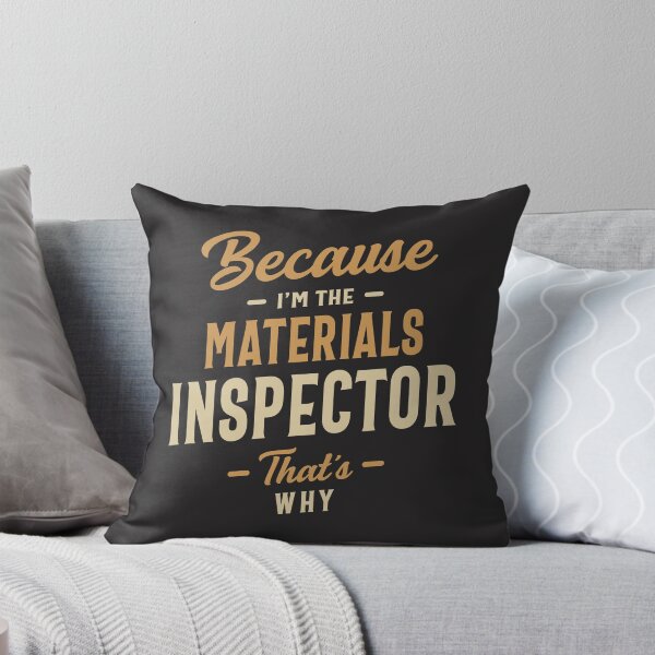Item preview, Materials Inspector Job Occupation Birthday Worker designed and sold by cidolopez.