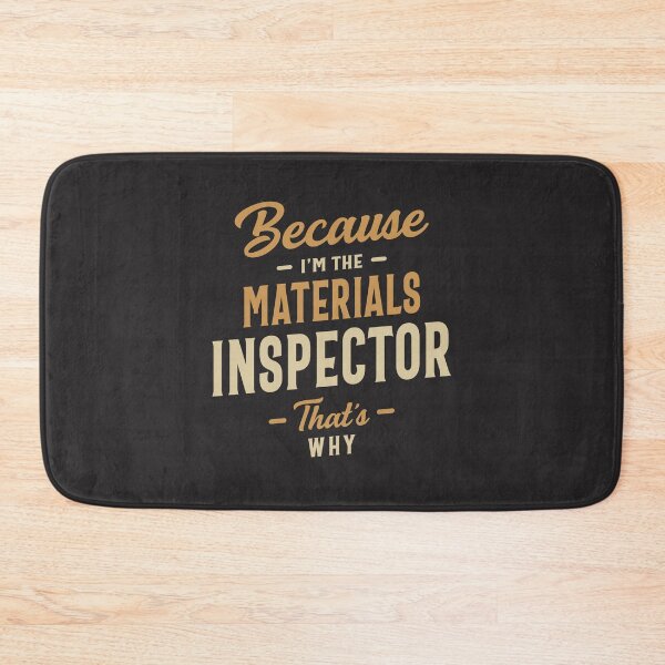 Item preview, Materials Inspector Job Occupation Birthday Worker designed and sold by cidolopez.