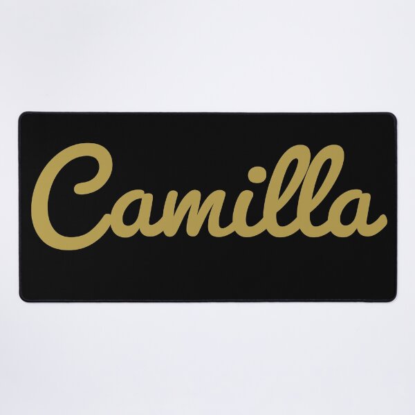 Item preview, Camilla Name Gold Typography  designed and sold by ellenhenry.