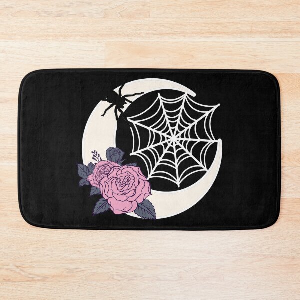 Item preview, Spider web on moon designed and sold by pnkpopcorn.