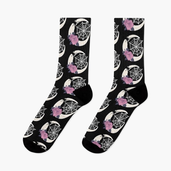 Item preview, Spider web on moon designed and sold by pnkpopcorn.