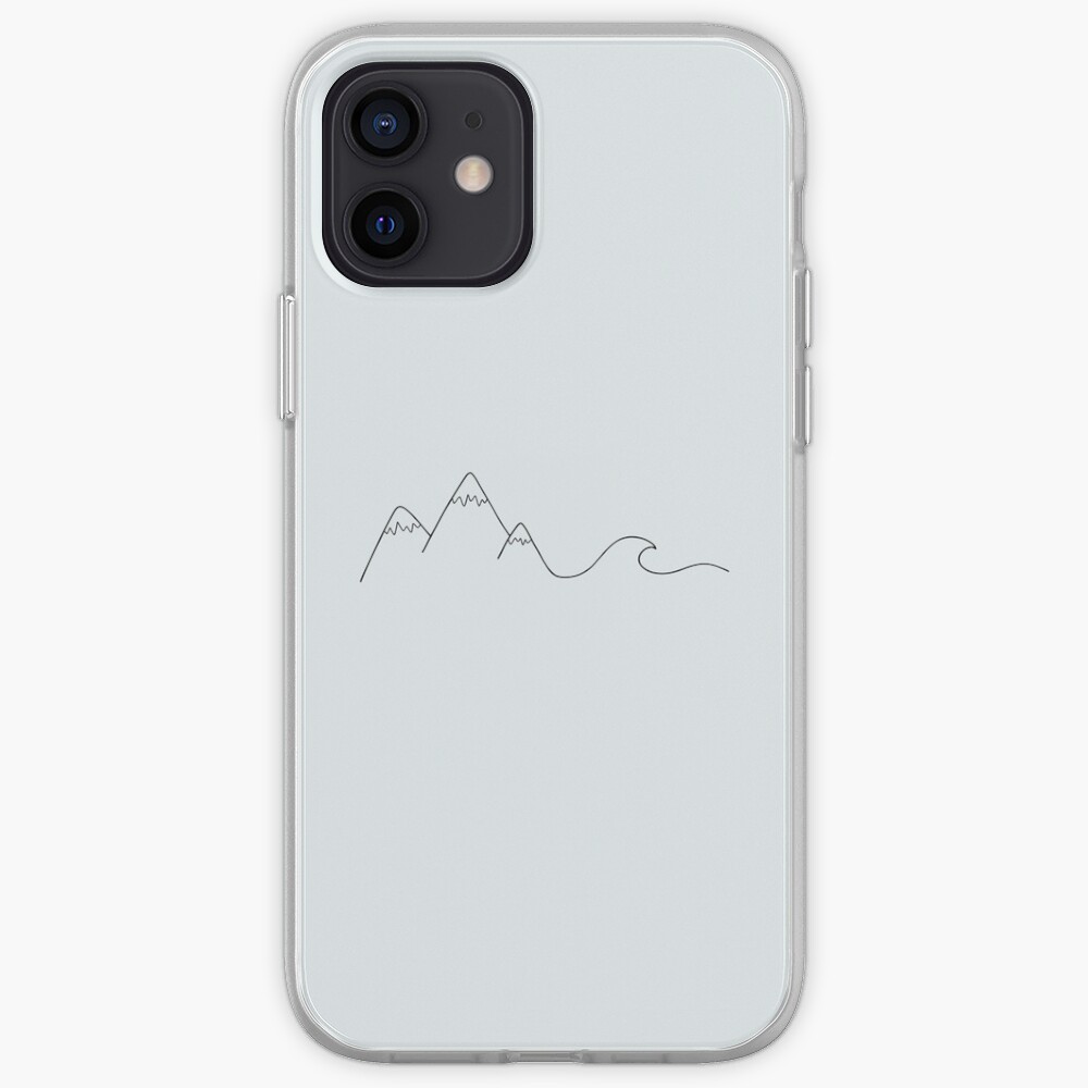 Ola de montaña Funda y vinilo para iPhone