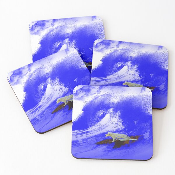 Item preview, A dog lost in the sea waves designed and sold by Bigrow.