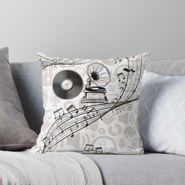 Item preview, abstract vintage music art designed and sold by ApurwaArtShop.