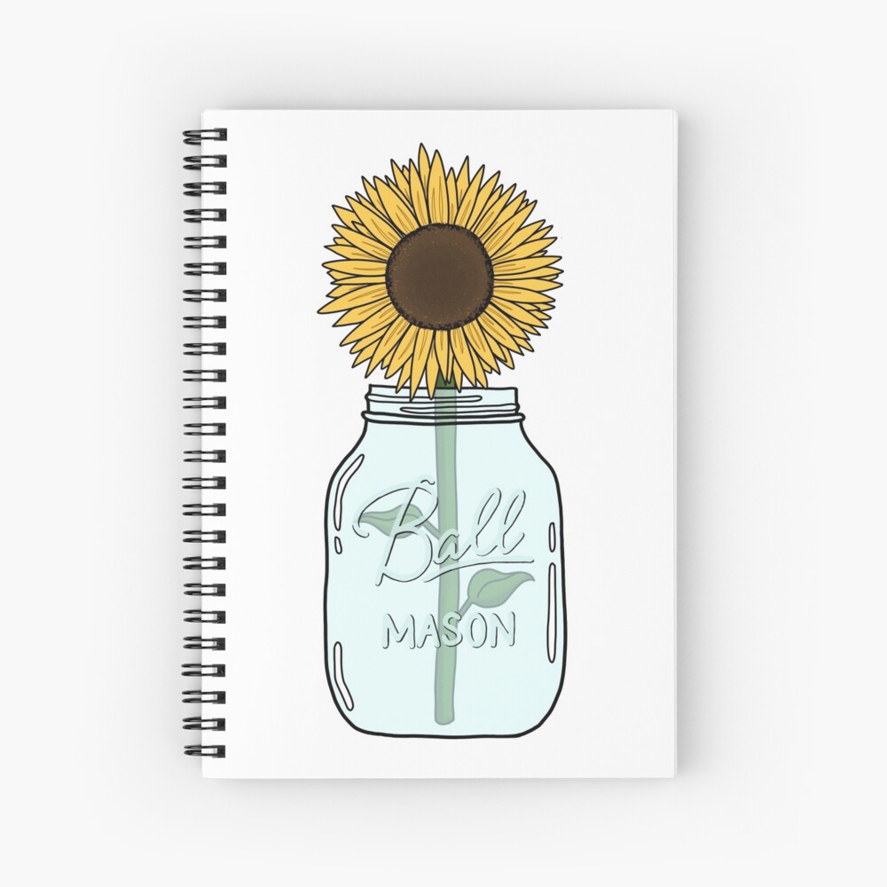 Sunflower Spiral Notebook