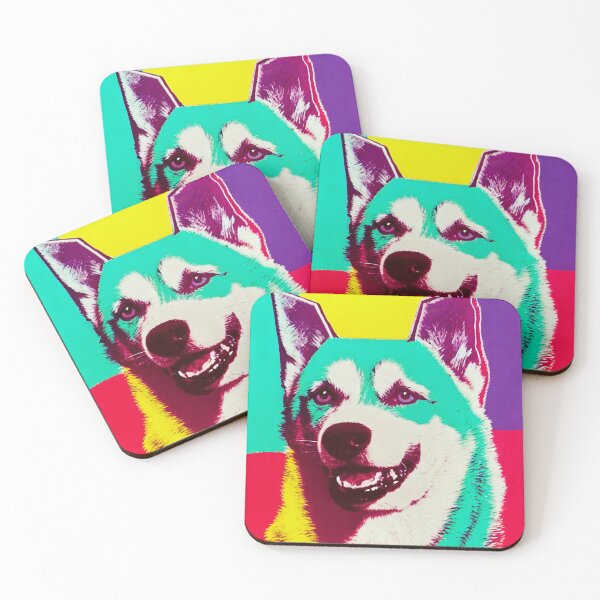 Artikelvorschau, Porträt des entzückenden Huskys entworfen und verkauft von ArchiesGallery.