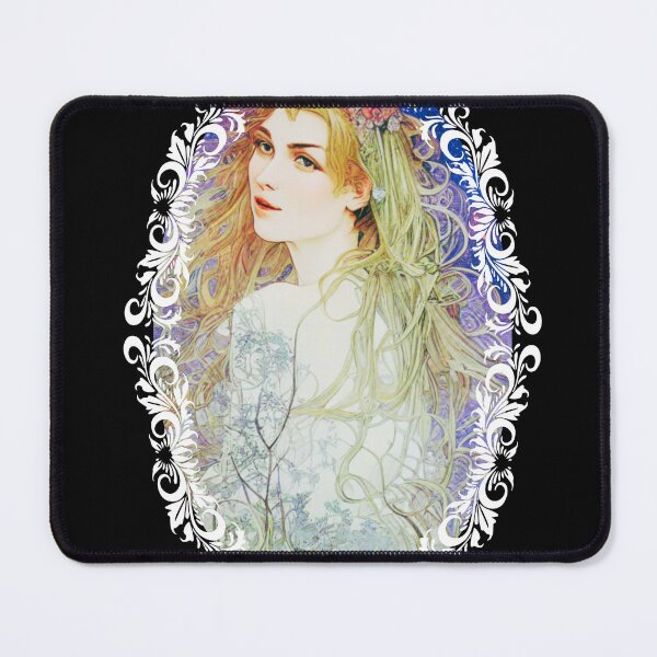 Item preview, Vintage Painting Fantasy Girl And Trees designed and sold by 18thCircusCat.