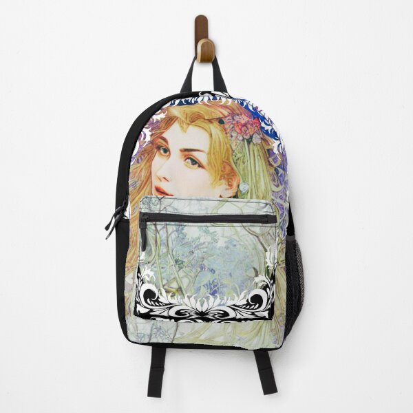 Item preview, Vintage Painting Fantasy Girl And Trees designed and sold by 18thCircusCat.