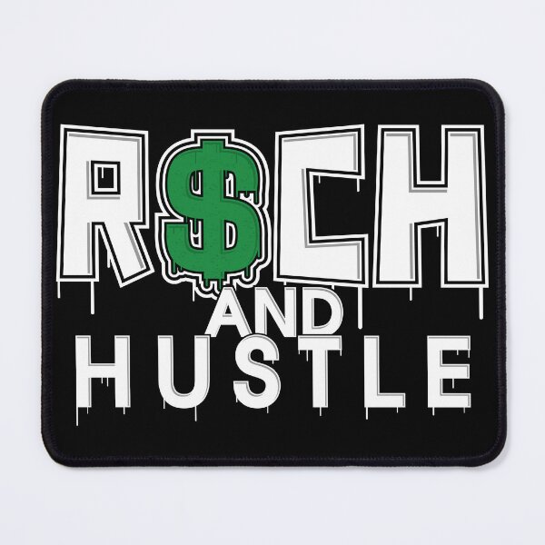 Item preview, Hustle Rich Motivational.  Rich and Hustle designed and sold by Deano's Designs.