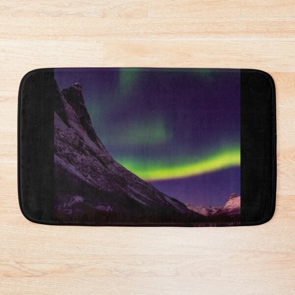 Item preview, BEAUTIFUL NORTHERN LIGHTS OVER THE MOUNTAINS designed and sold by MJ96-PRO.
