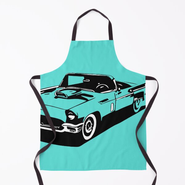 Item preview, 1957 Ford Thunderbird, B&W Artistic Rendering designed and sold by FeatureGifts.