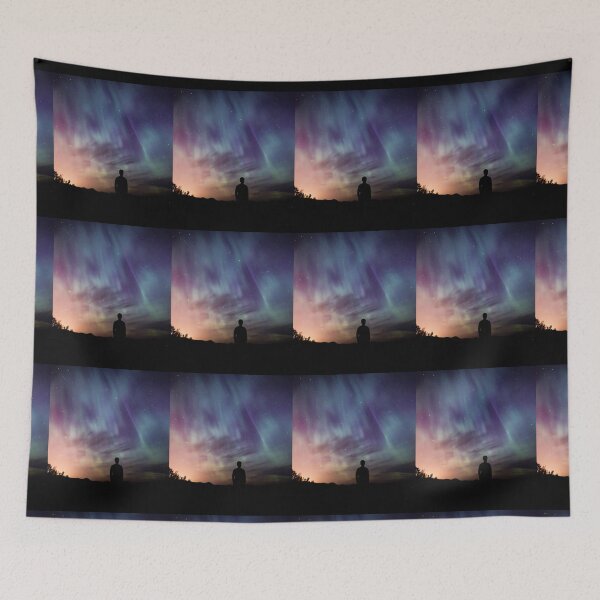 Item preview, YOUNG MAN STARING AT THE NORTHERN LIGHTS designed and sold by MJ96-PRO.