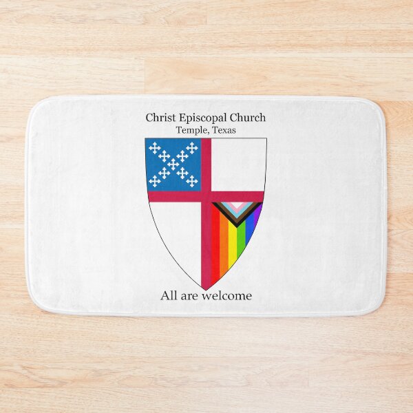 Item preview, Christ Episcopal Church + Temple, Texas Progressive Pride Shield  designed and sold by litmusician.