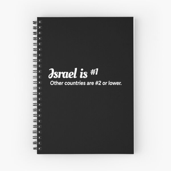 Item preview, Israel is number 1. Other countries are number 2 or lower. designed and sold by redacteddesign.
