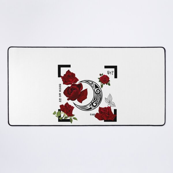 Item preview, rose & moon designed and sold by Abeer Tahir.