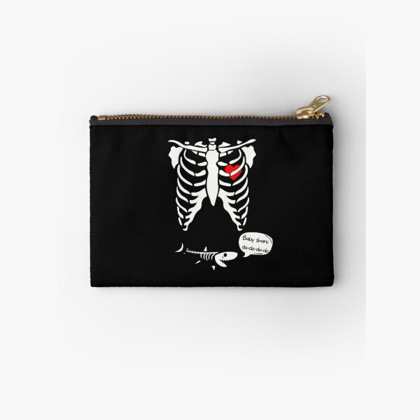 Item preview, Funny Matching Halloween Pregnancy Announcement Shirt/ Easy Pregnant Halloween Costume/ Baby Reveal Tee/ Couples Costumes/ Skeleton Tshirts designed and sold by Adonalyn.