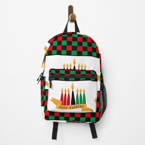 Item preview, Happy Kwanzaa print with kinaras designed and sold by pidzam4e.