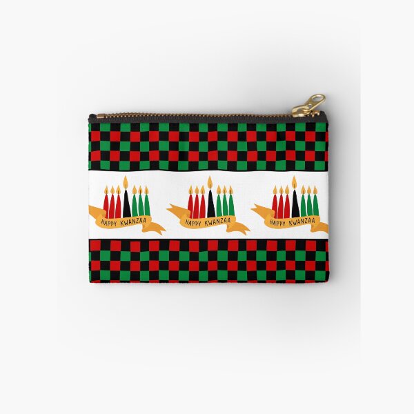 Item preview, Happy Kwanzaa print with kinaras designed and sold by pidzam4e.