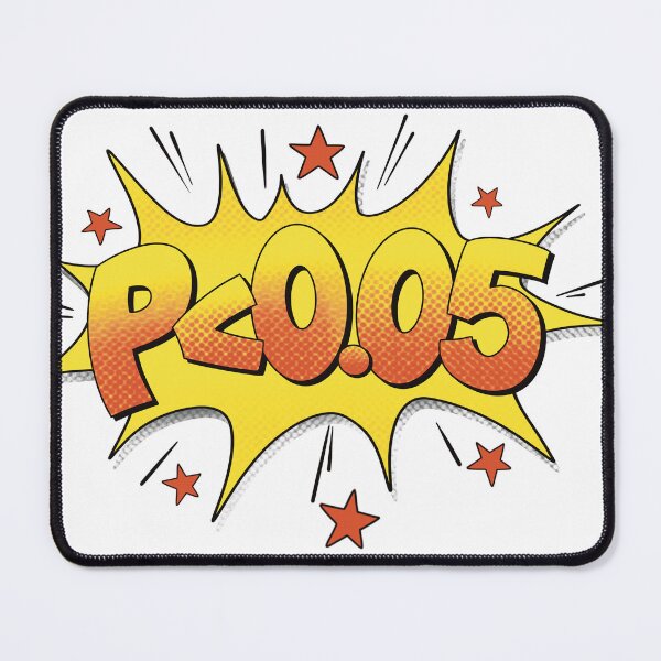 Item preview, P<0.05 Comic Sound Effect designed and sold by Science Lab Designs.