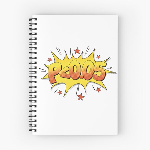 Item preview, P<0.05 Comic Sound Effect designed and sold by Science Lab Designs.